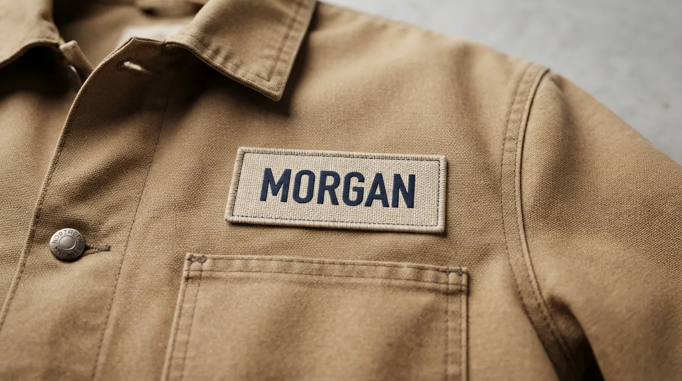 Custom Woven Name Patches custom patches
