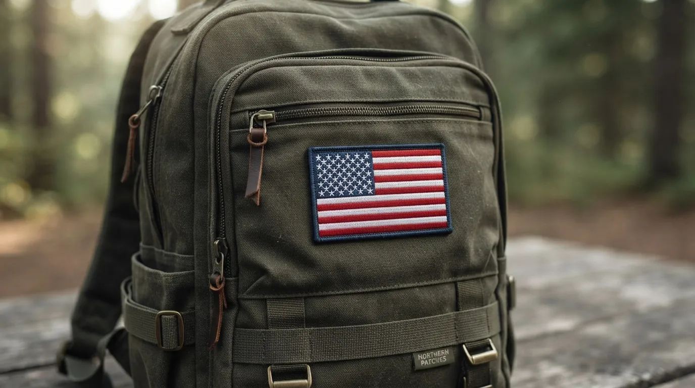 Custom Woven Flag Patches custom patches