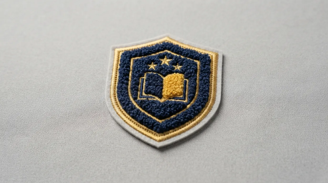 Custom School Chenille Patches custom patches