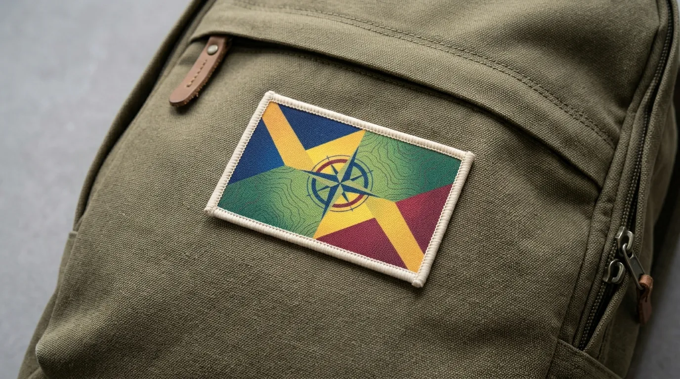 Custom Printed Flag Patches custom patches