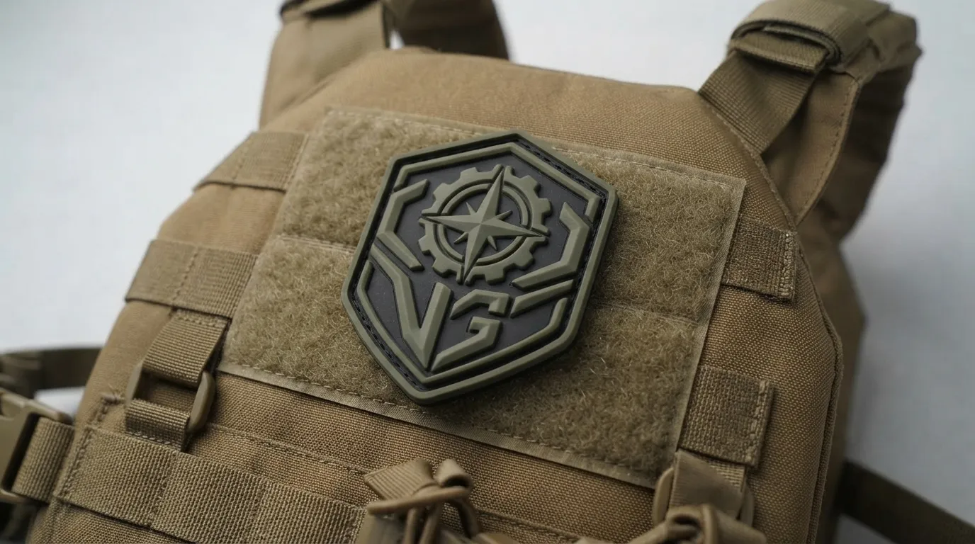 Custom PVC Morale Patches — Original artwork
