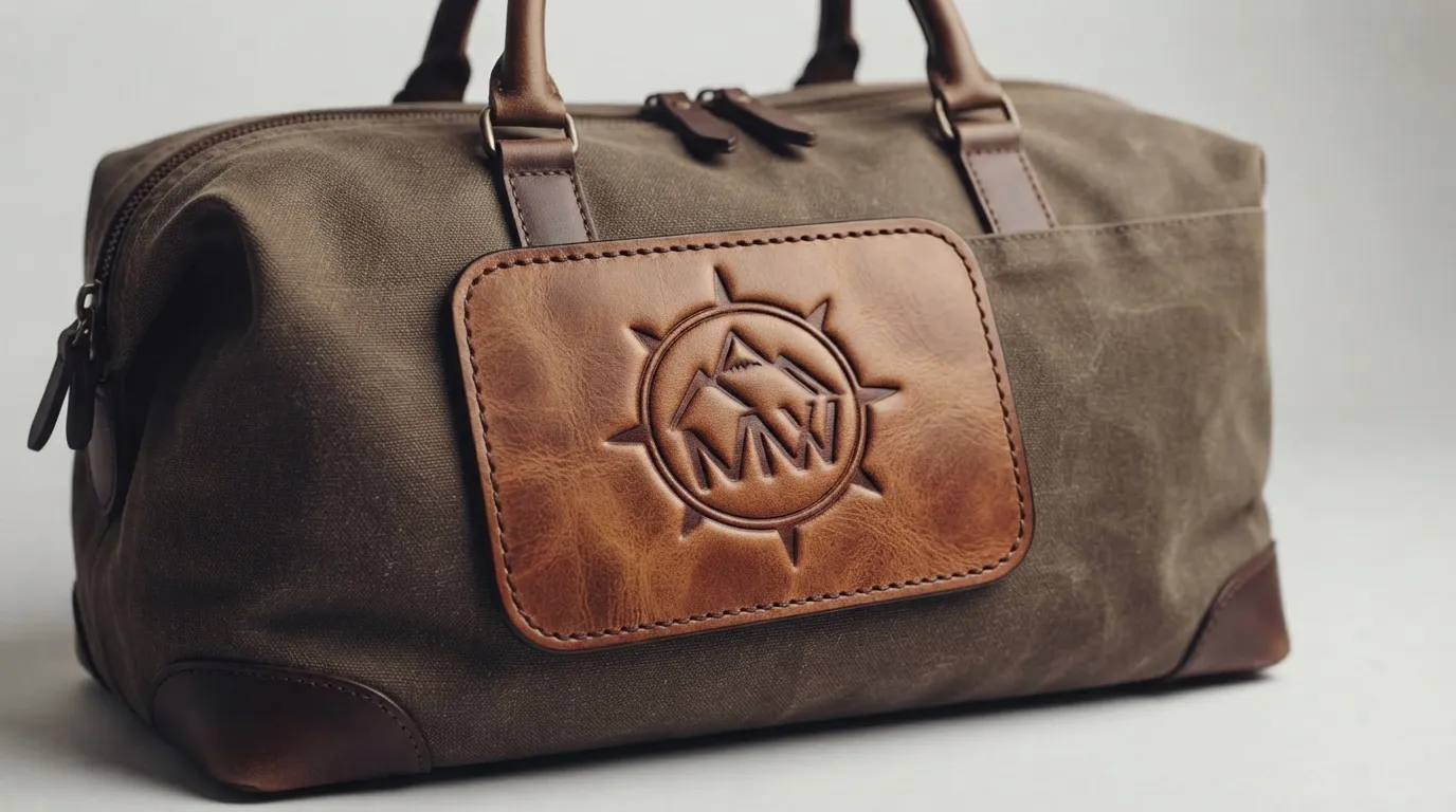 Custom Leather Brand Labels — Apparel Identity