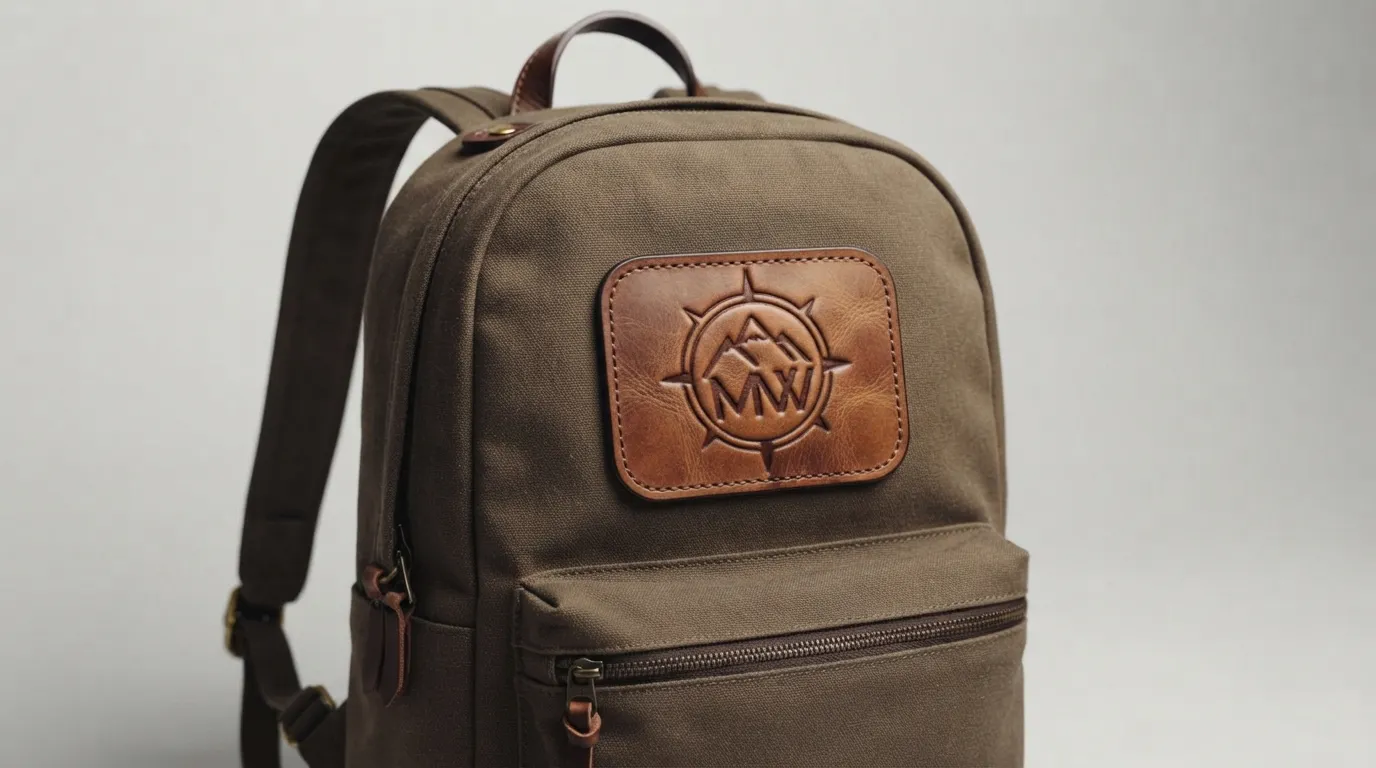 Custom Leather Bag Patches custom patches