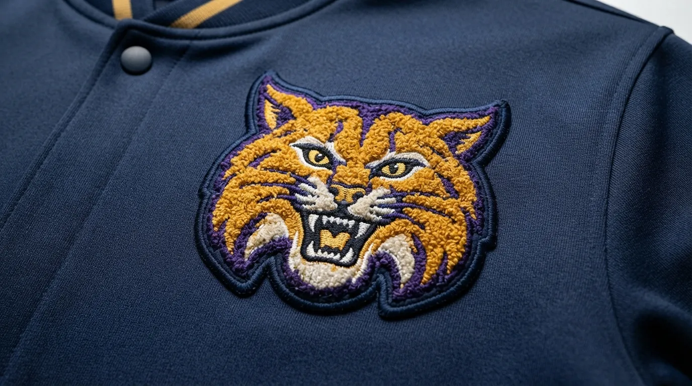 Custom Chenille Mascot Patches custom patches
