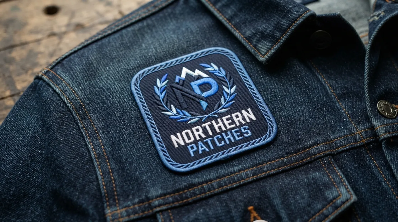 Custom Embroidered Iron-On Patches — Apparel applications