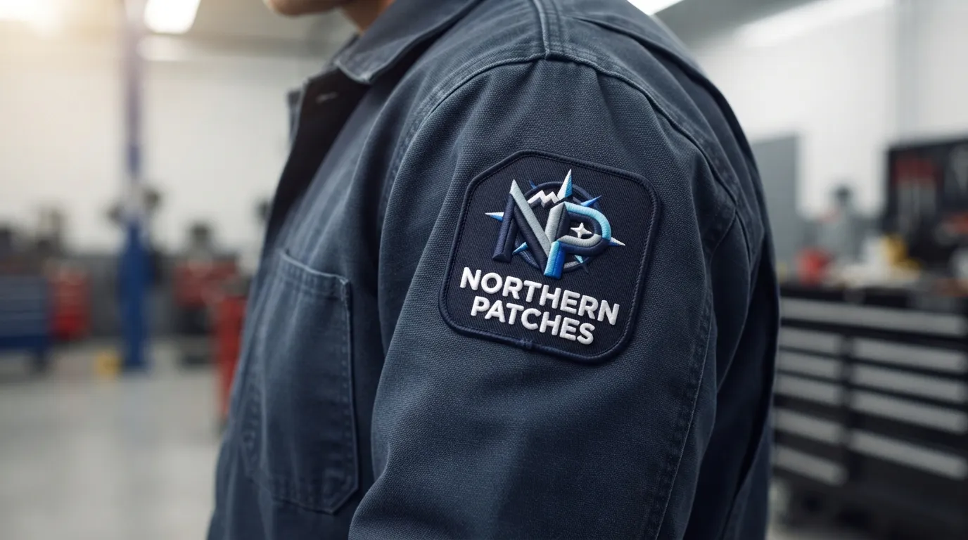 3D / Puff Embroidered Patches — Raised embroidered elements