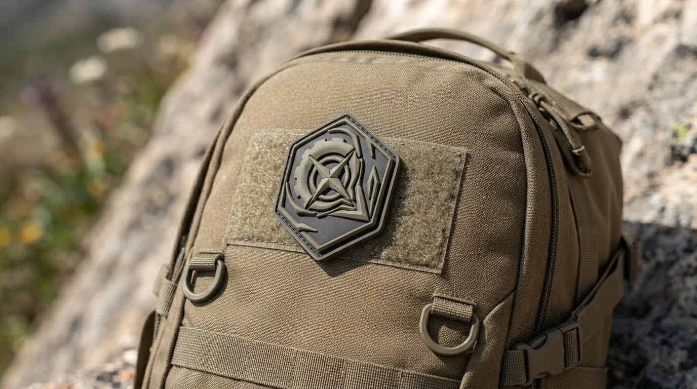 Custom Outdoor PVC Patches — Outdoor brand graphics