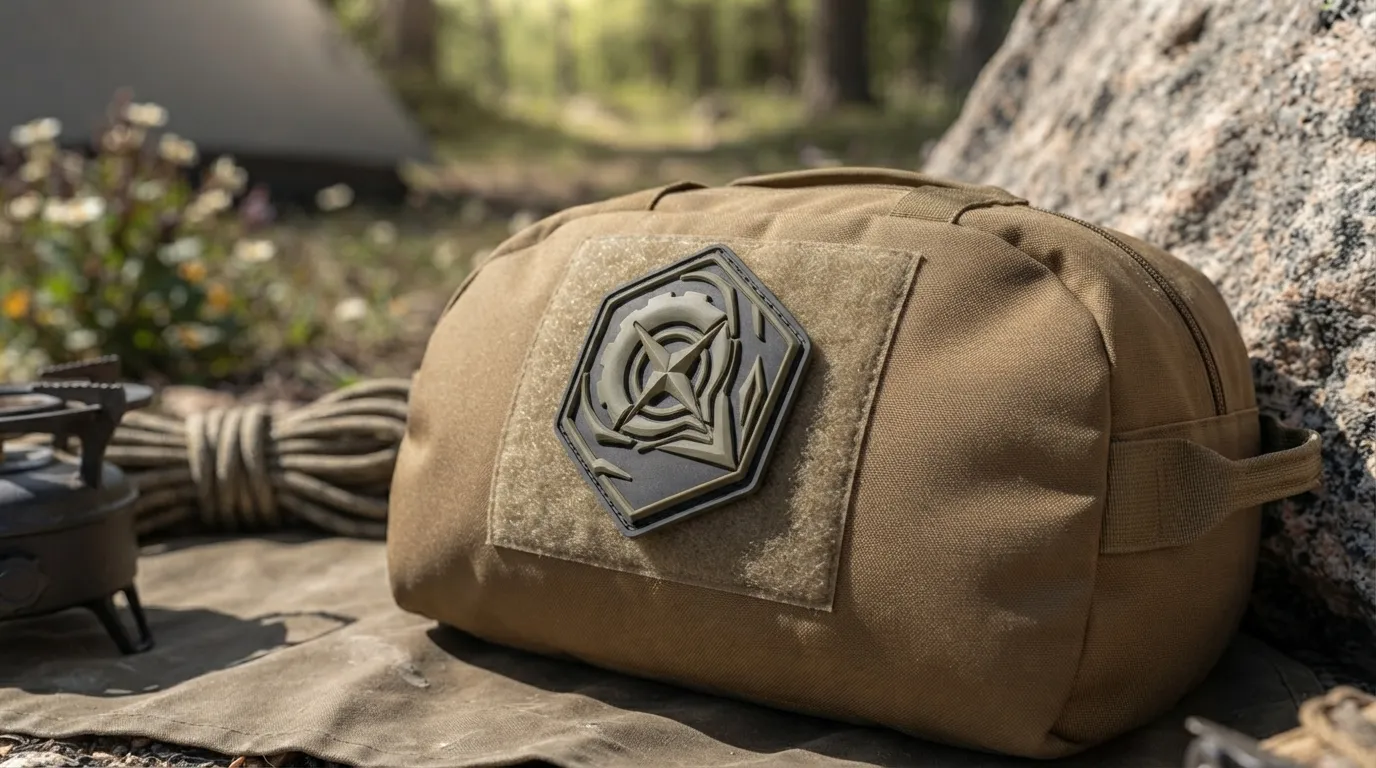 Custom Outdoor PVC Patches — Gear-ready format