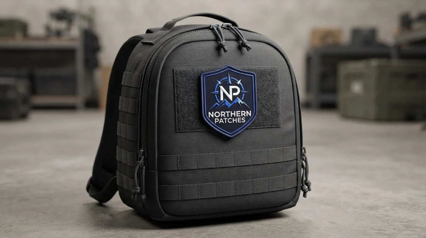 Custom Embroidered Military Patches — Structured patch layouts