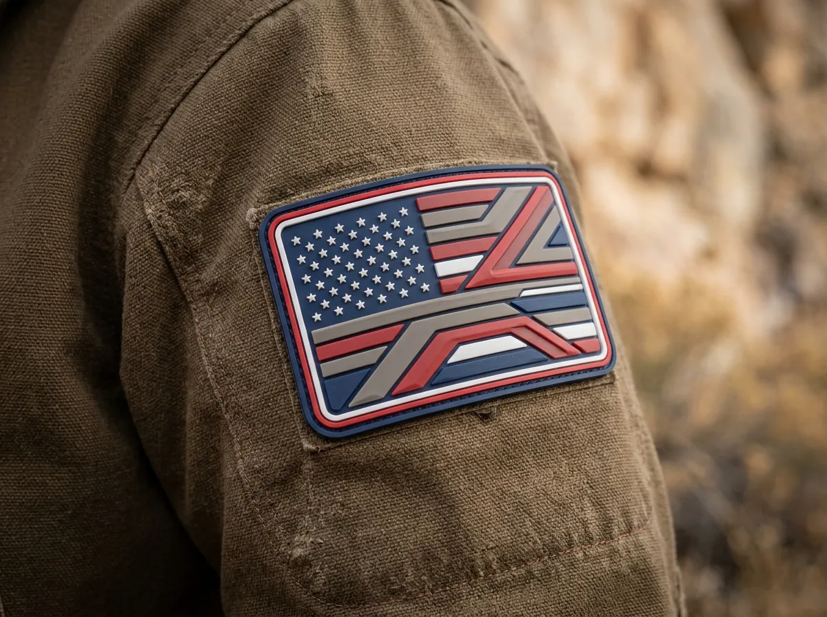 Custom PVC Flag Patches — Flag-focused layouts