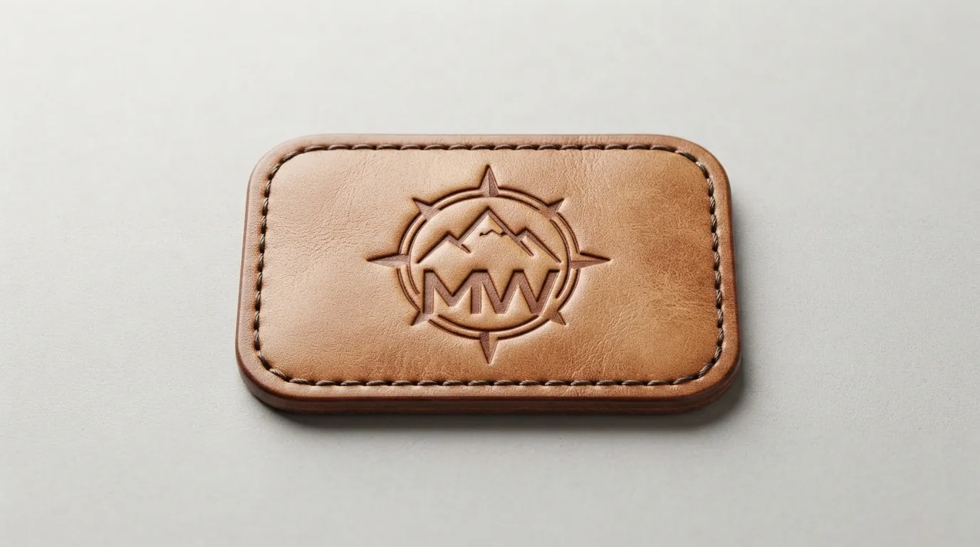 Custom Leather Logo Patches custom patches
