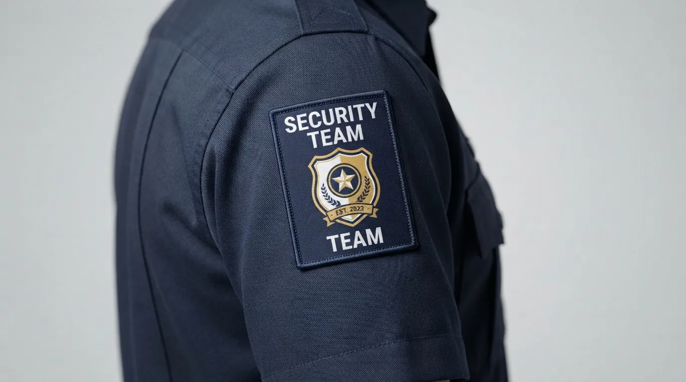 Custom Woven Uniform Patches — Readable Details