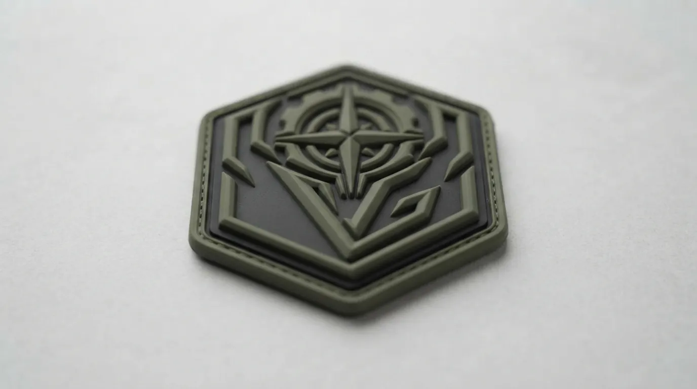 Custom 3D PVC Patches — Raised visual elements