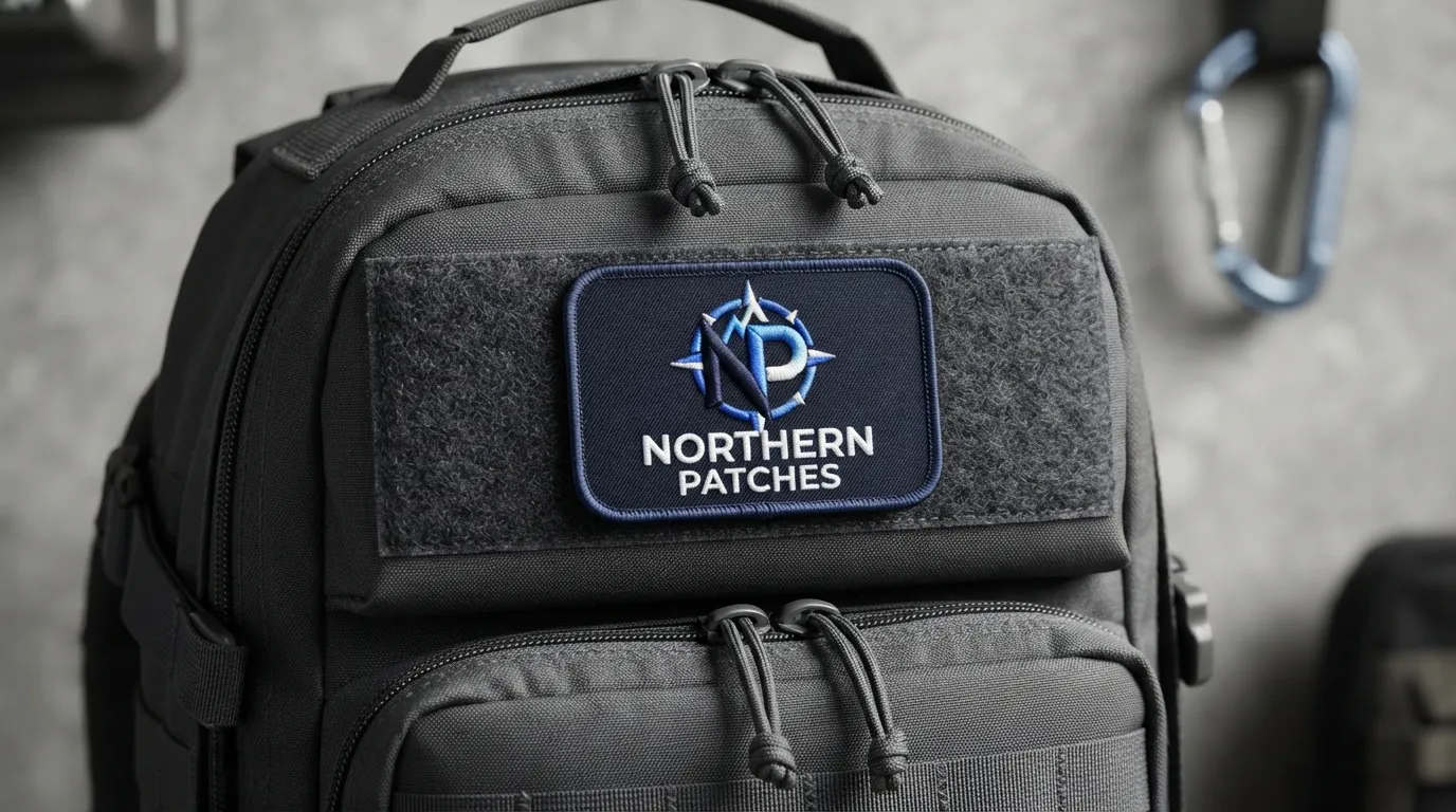 Custom Embroidered Velcro Patches — Custom embroidered artwork