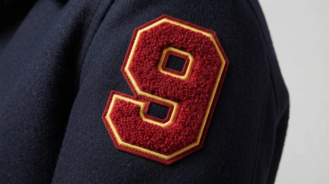 Custom Chenille Number Patches — Class Years