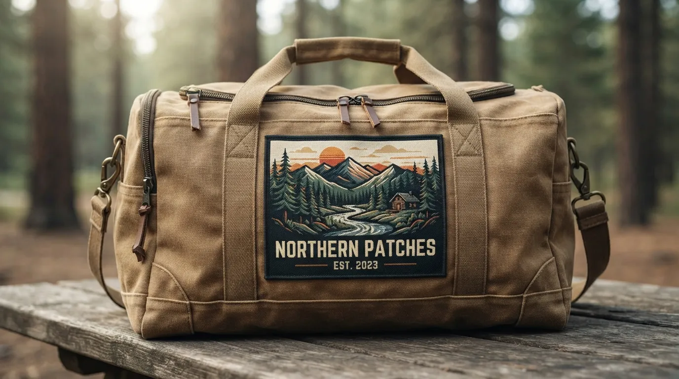 Custom Detailed Woven Patches — Fine Lines