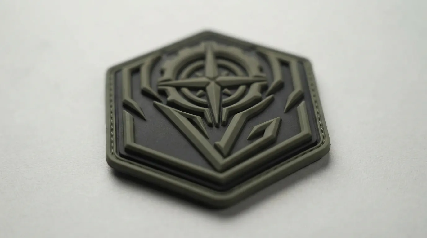 Custom 3D PVC Patches — Layered artwork