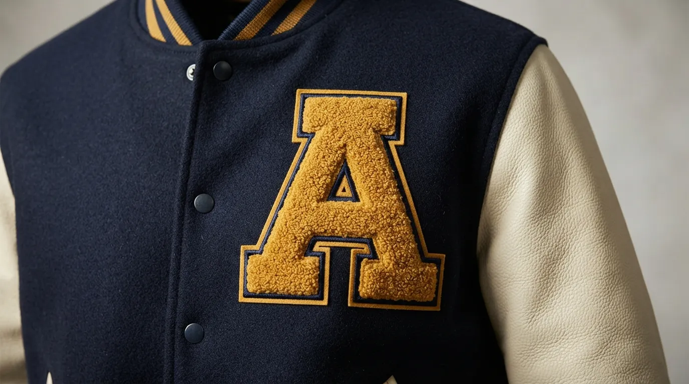 Custom Letterman Jacket Chenille Patches custom patches