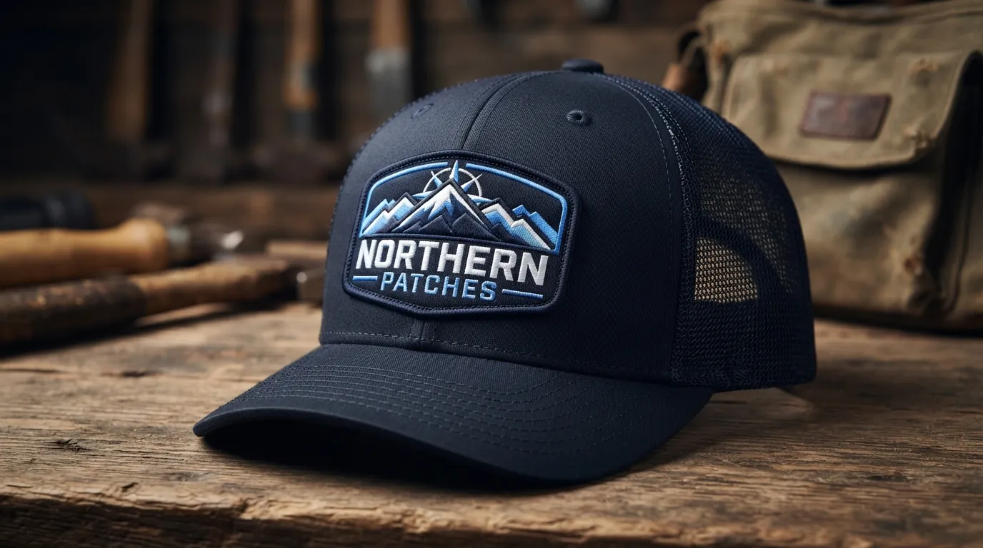 Custom Embroidered Hat Patches — Digital approval