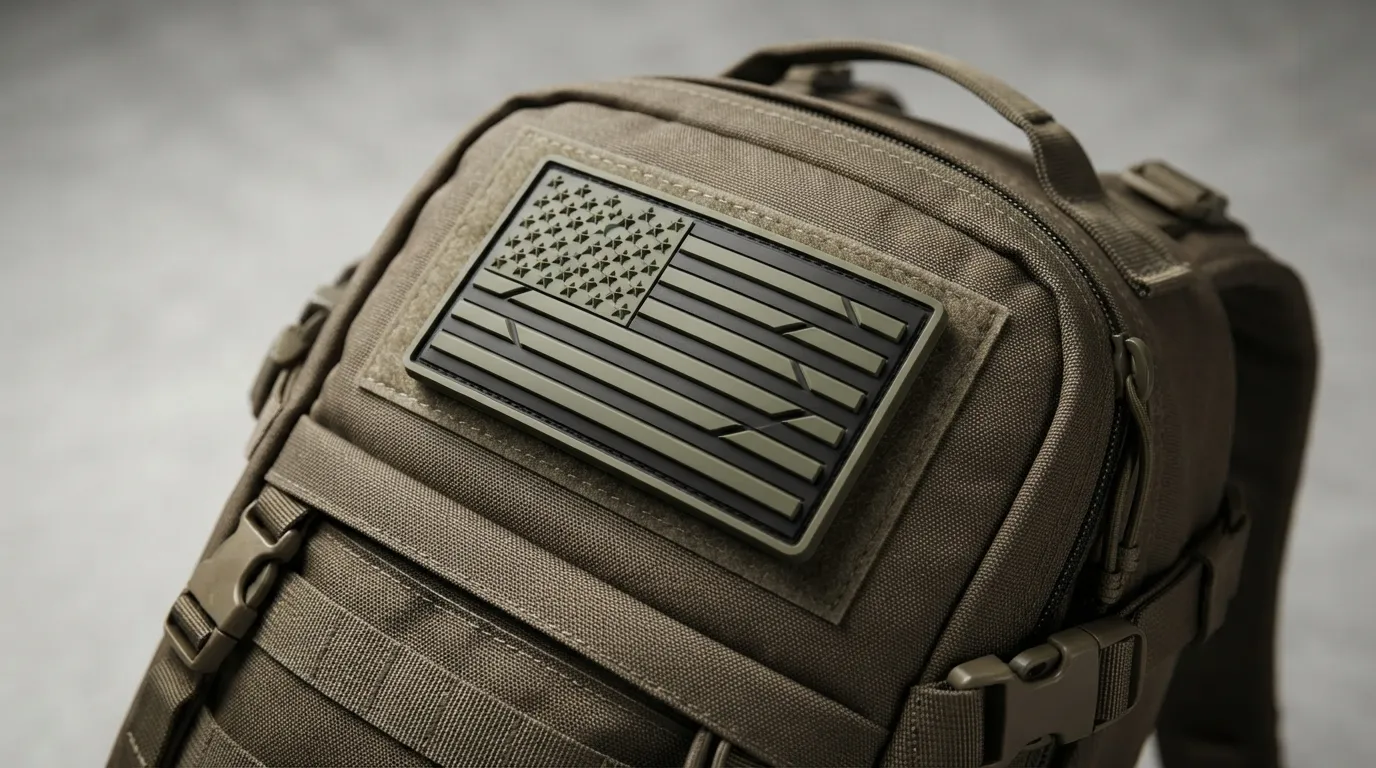 Custom PVC Flag Patches — Gear applications