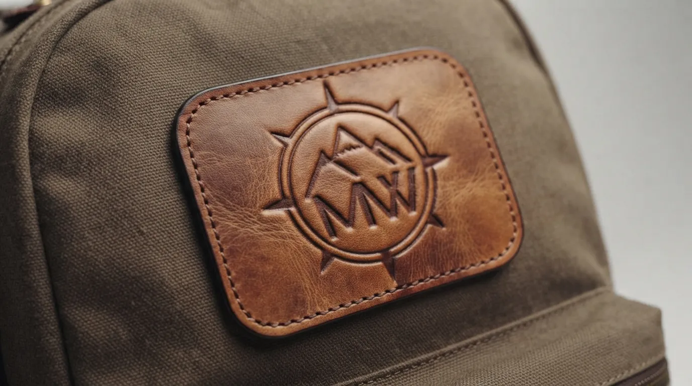 Custom Leather Bag Patches — Tote Bag Graphics
