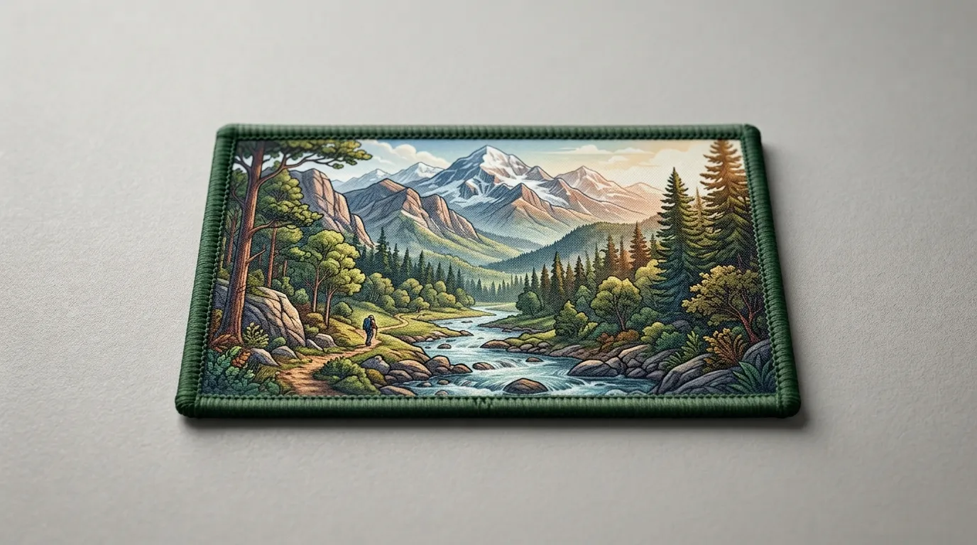Custom Detailed Artwork Patches — Fine Graphic Elements