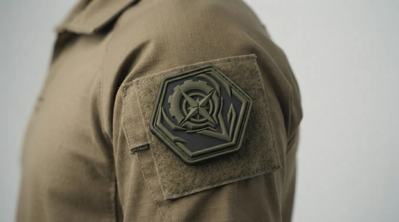 Custom Military PVC Patches — Original identifiers