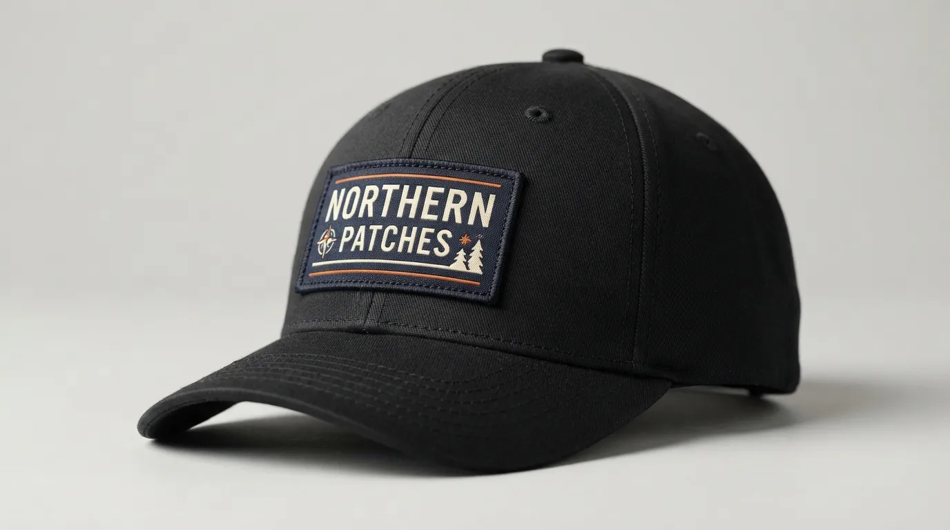 Custom Woven Logo Patches — Clean Flat Finish