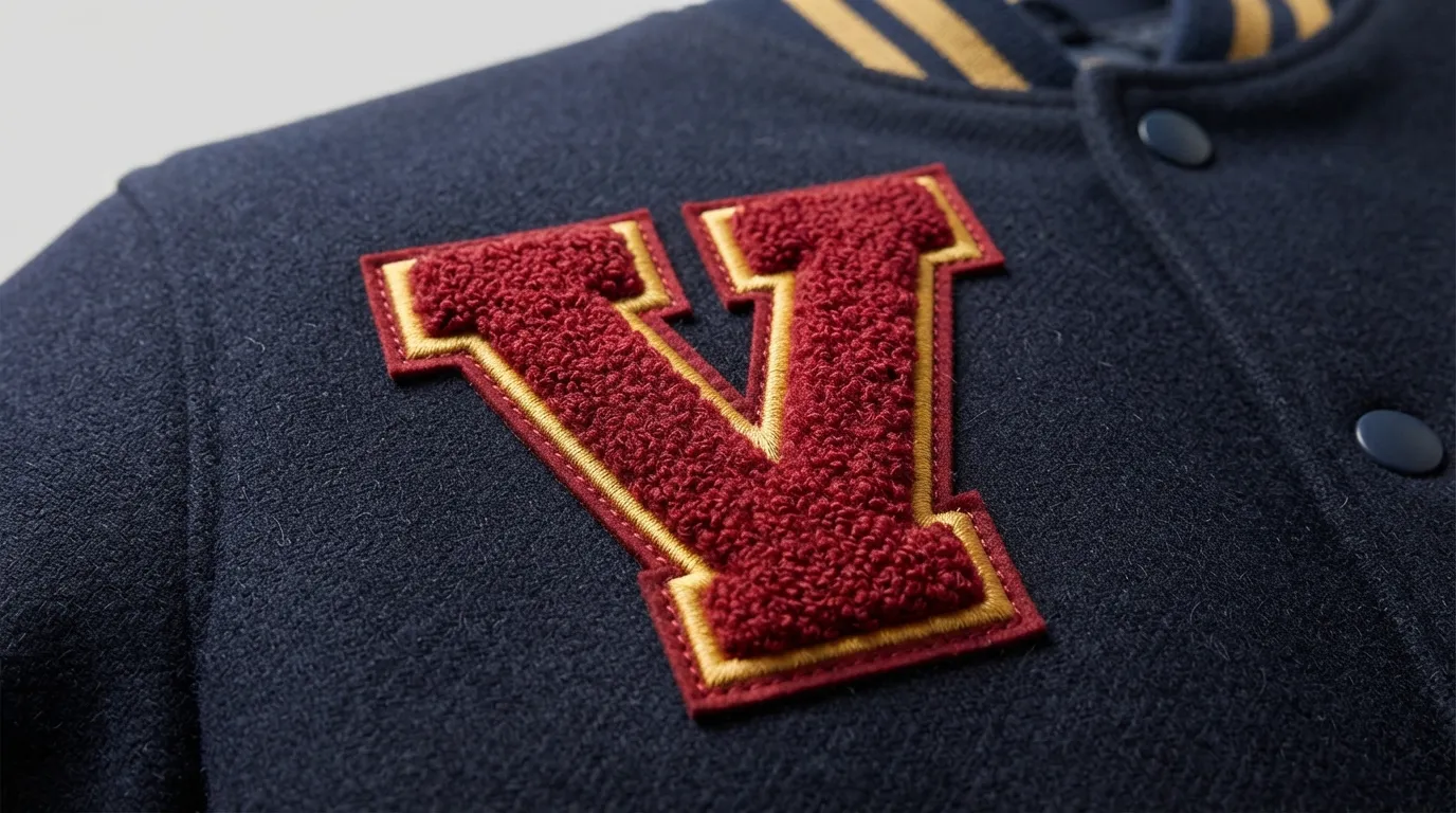 Custom Chenille Letter Patches — School & Club Identity