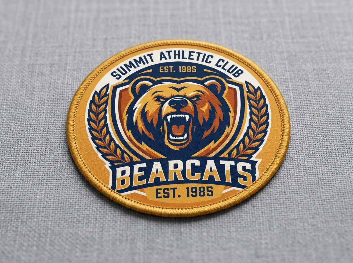 Custom Printed Sports Patches — Team Identity