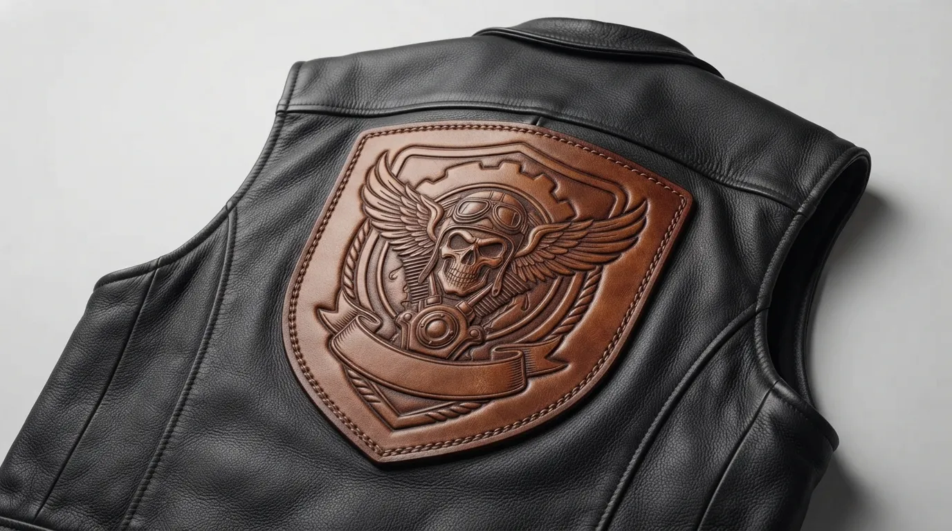 Custom Motorcycle Leather Patches — Club and Group Marks