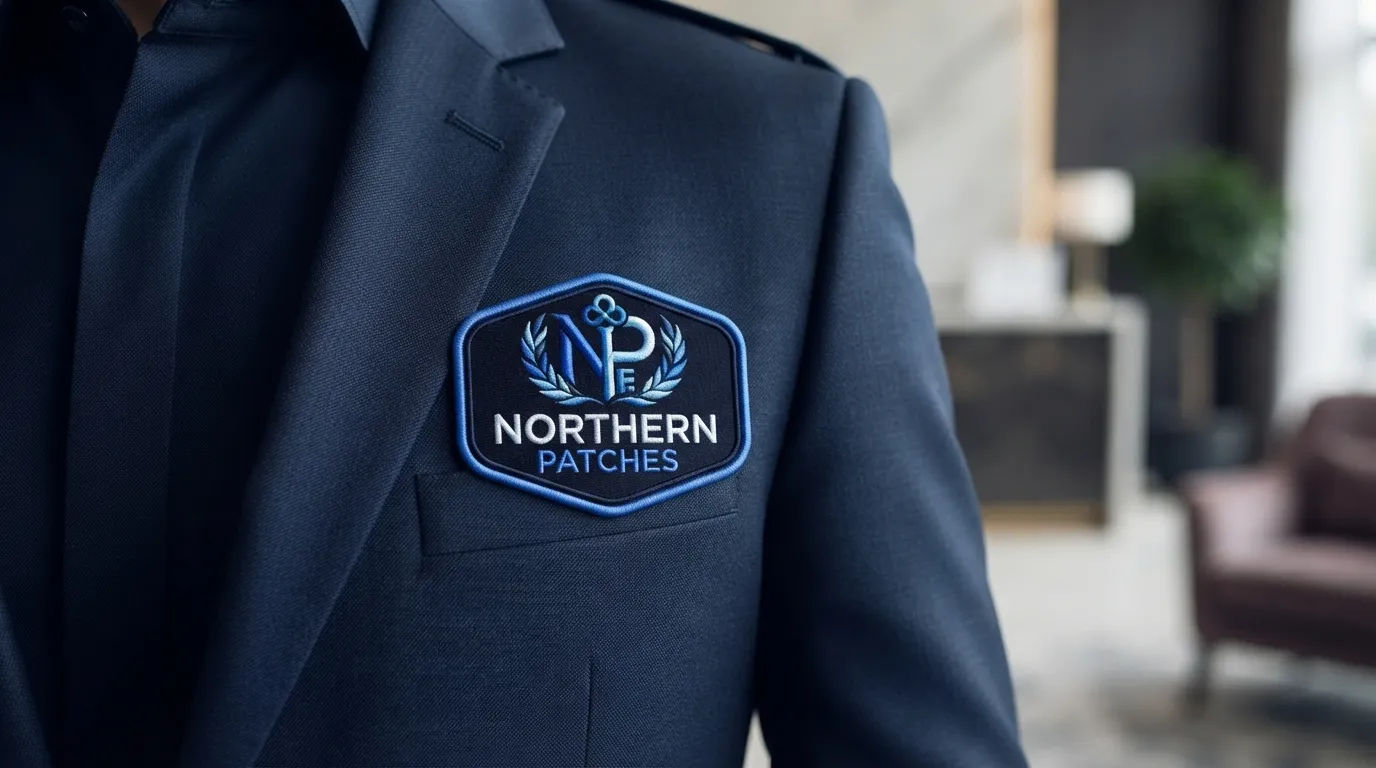 Custom Embroidered Uniform Patches — Digital proof