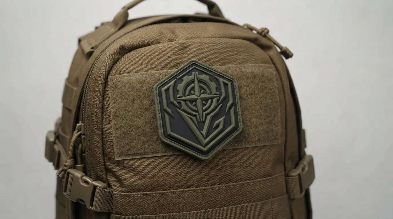 Custom 3D PVC Patches — Graphic-forward appearance