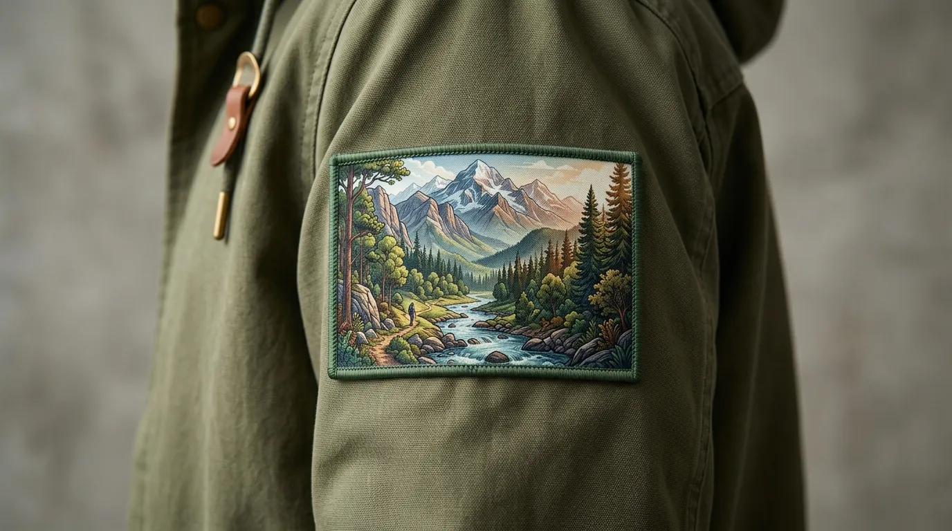 Custom Detailed Artwork Patches — Gradient Artwork