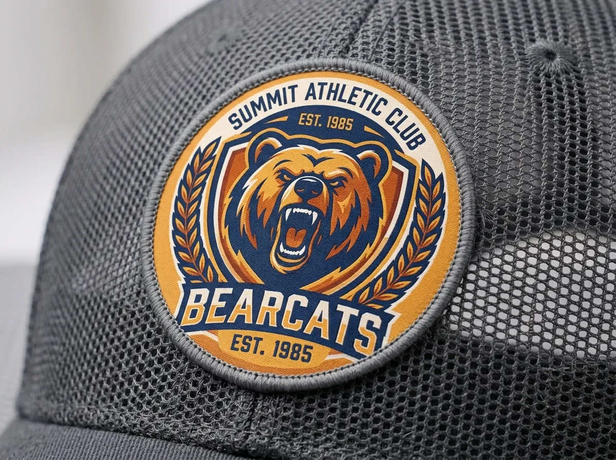 Custom Printed Hat Patches — Illustrated Headwear