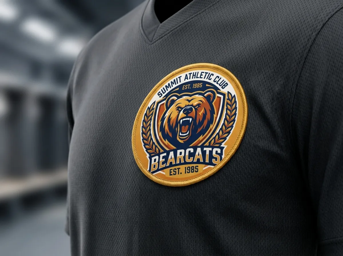 Custom Printed Sports Patches — Sponsor Artwork