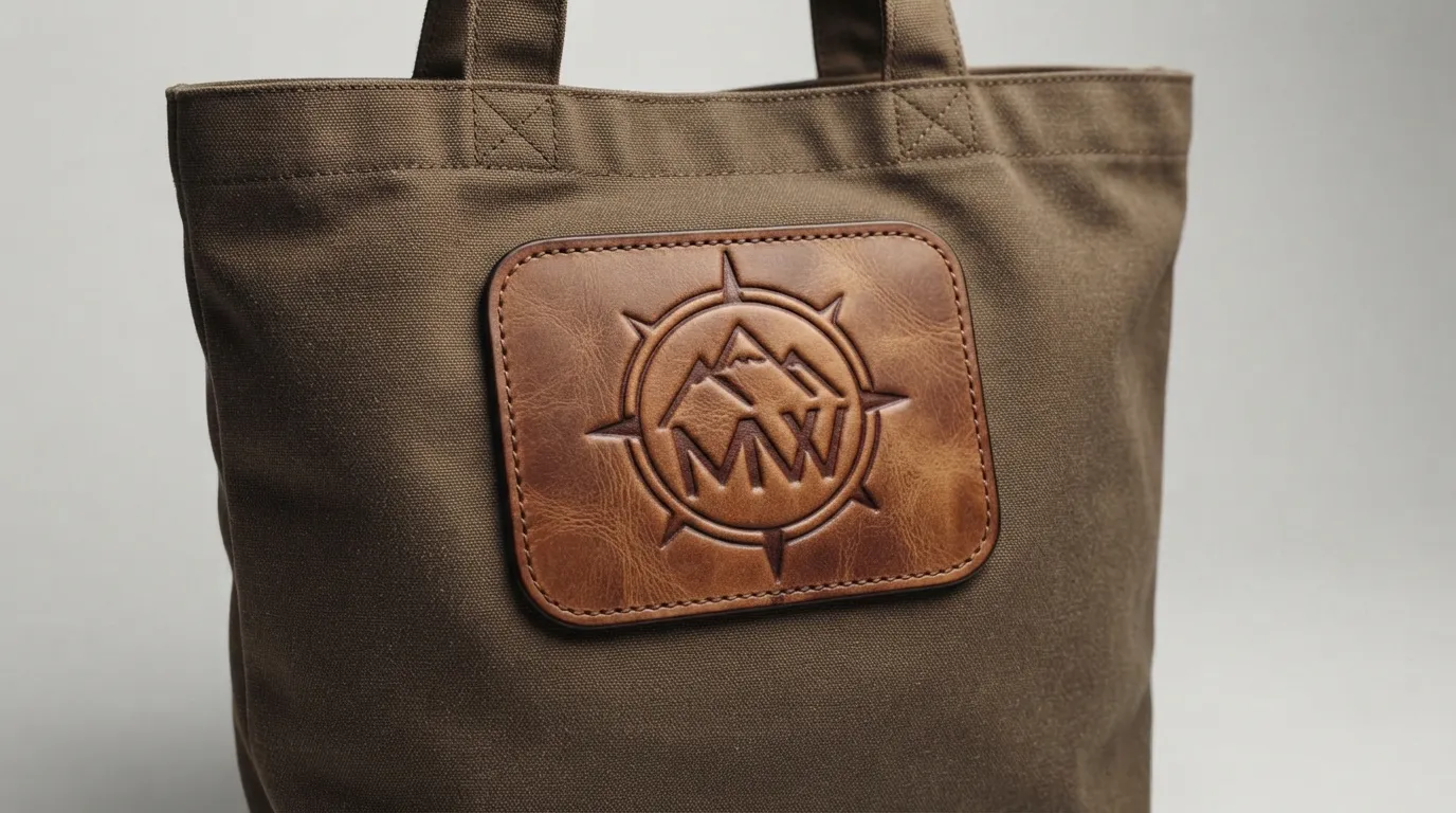 Custom Leather Bag Patches — Accessory Labels
